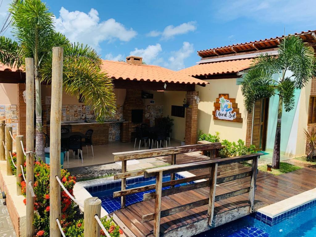 Flats Villas Litoral Sul - Lagoa Do Pau - Coruripe - Al المظهر الخارجي الصورة