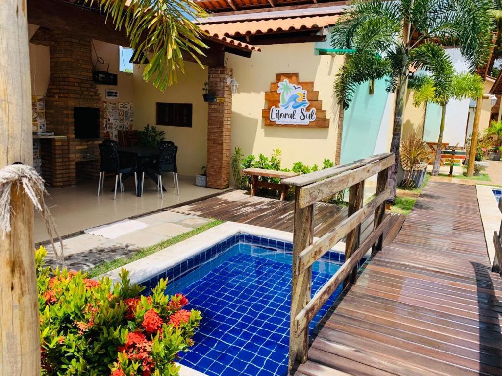 Flats Villas Litoral Sul - Lagoa Do Pau - Coruripe - Al المظهر الخارجي الصورة