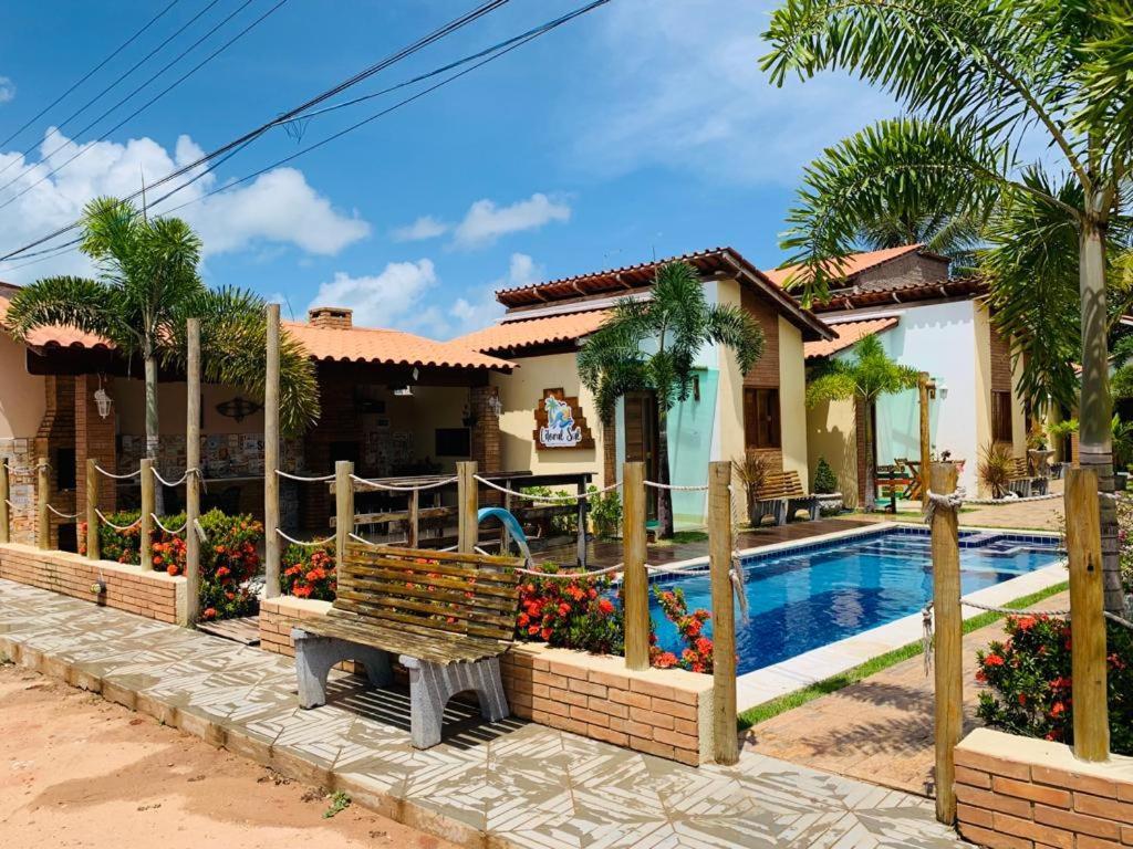Flats Villas Litoral Sul - Lagoa Do Pau - Coruripe - Al المظهر الخارجي الصورة